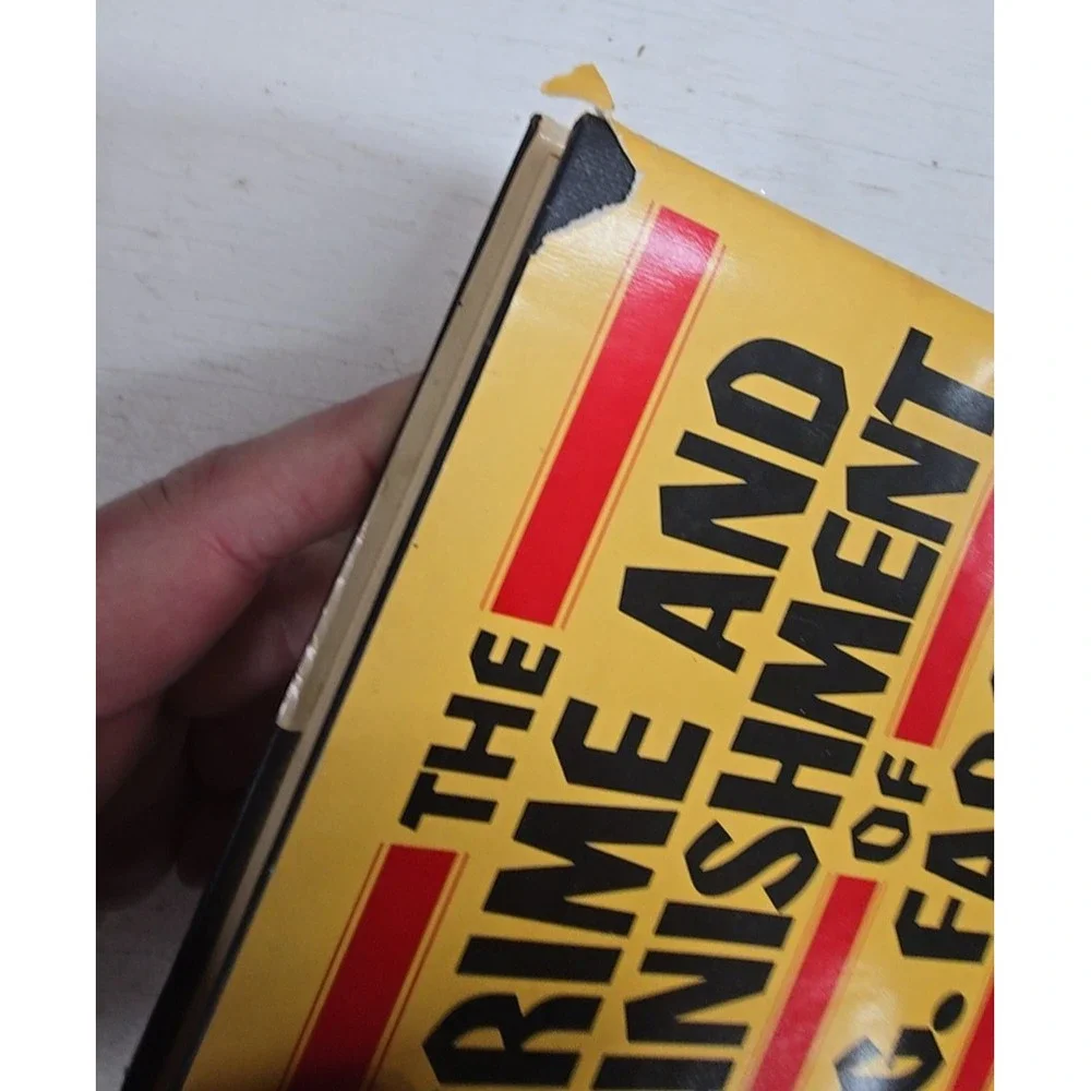 The Crime and Punishment of I.G. Farben by Joseph Borkin HC DJ History Book